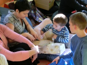 Weihnachtsgeschenke für bosnische Kinder