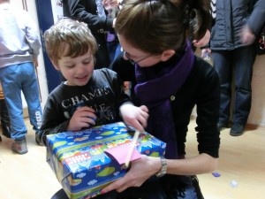 Weihnachtsgeschenke für bosnische Kinder